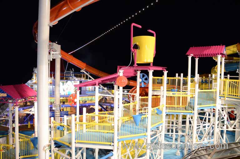 270: Carnival Magic, Grand Mediterranean, Barcelona, Carnival Magic at Night, Waterworks
