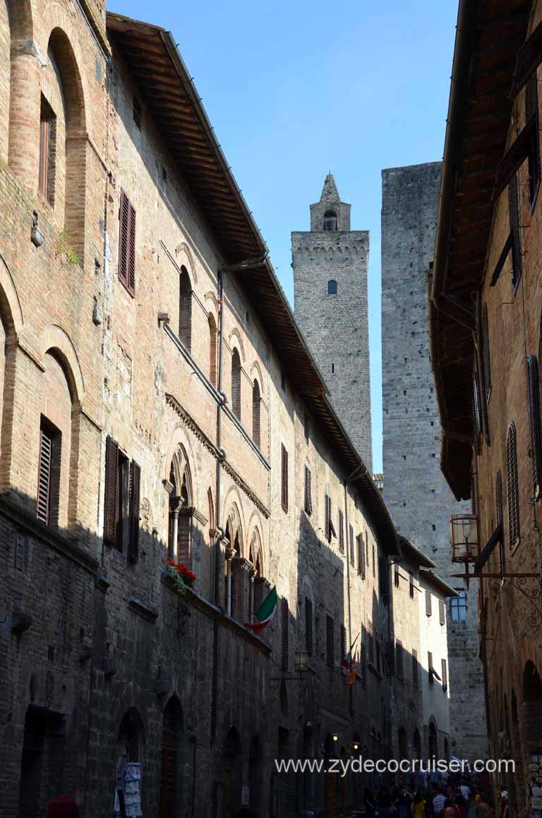 037: Carnival Magic, Mediterranean Cruise, Livorno, Essence of Tuscany Tour, San Gimignano