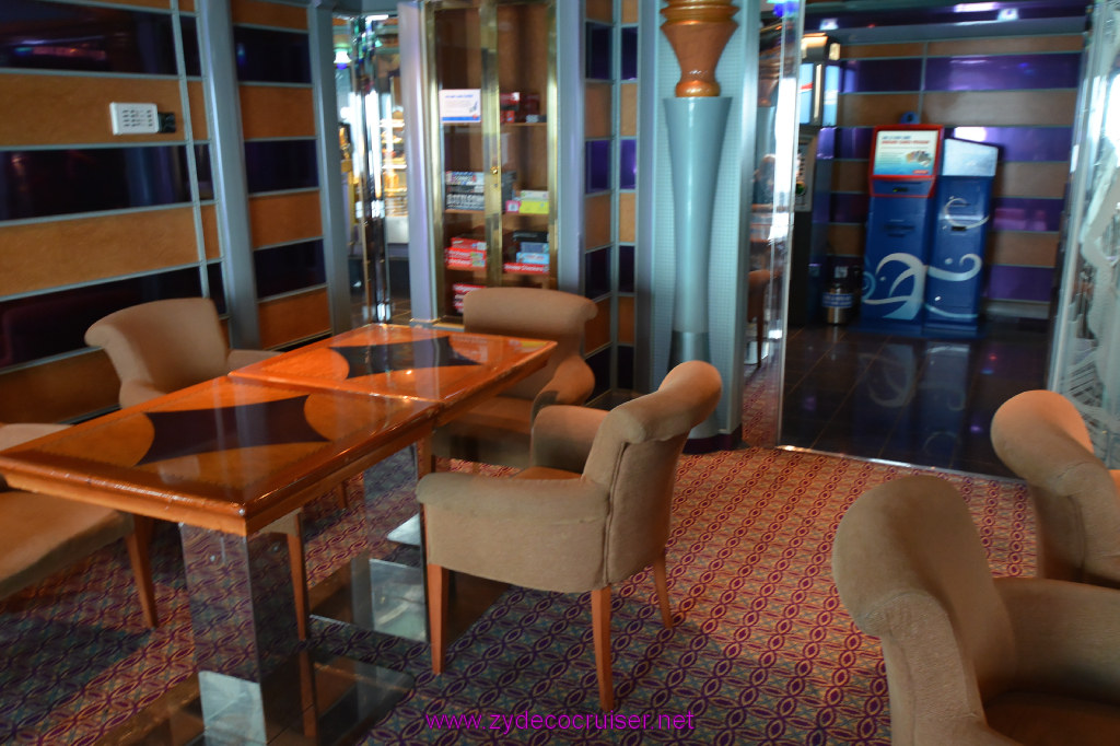 069: Carnival Miracle Alaska Cruise, Fun Day at Sea 1, The Joker Card Room, 