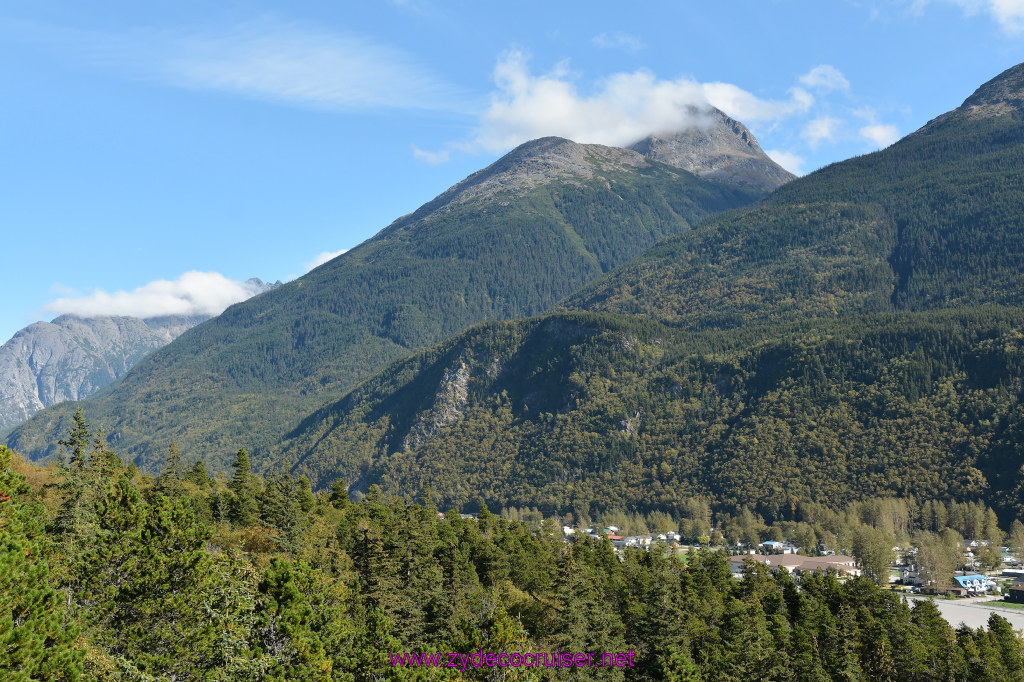 299: Carnival Miracle Alaska Cruise, Skagway, Klondike Summit, Suspension Bride, and Salmon Bake