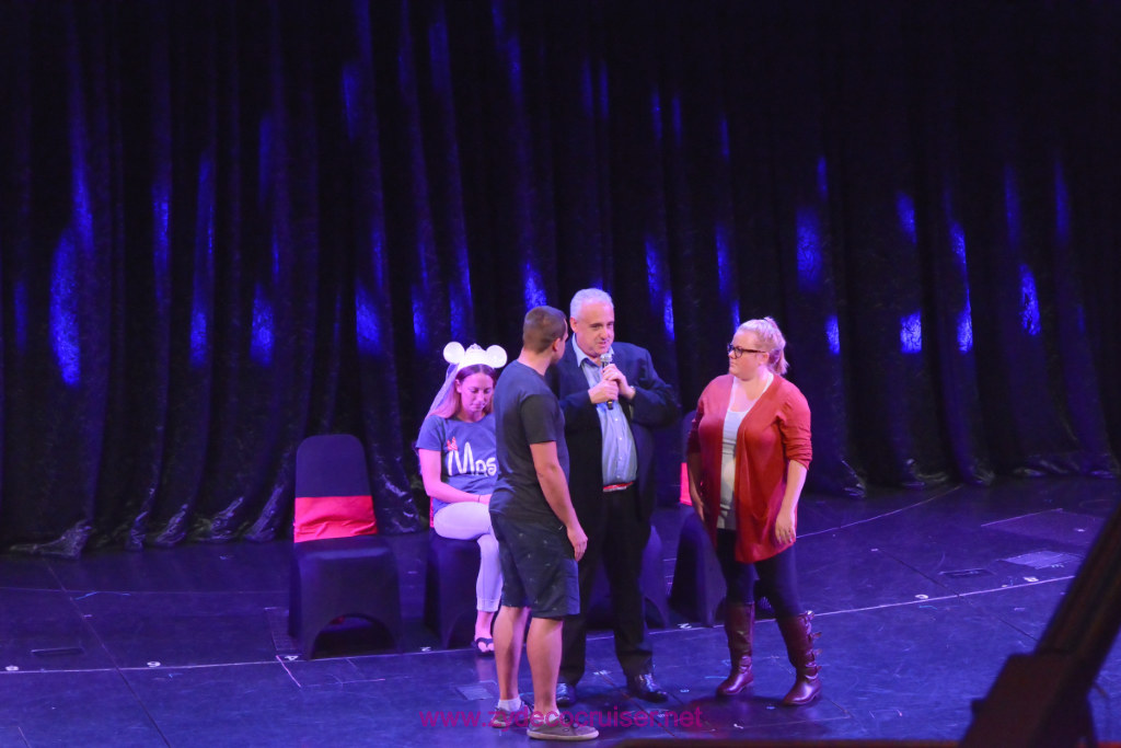 050: Carnival Miracle Alaska Journey Cruise, Sea Day 3, John Heald Marriage Show