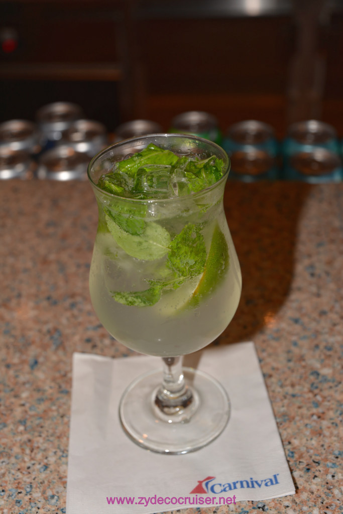 090: Carnival Panorama Naming Ceremony, Long Beach, Havana Bar Mojito