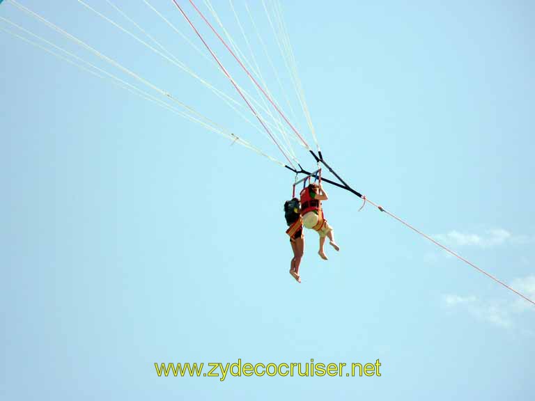 281: Carnival Sensation, Freeport, Bahamas, Parasailing, Lucaya