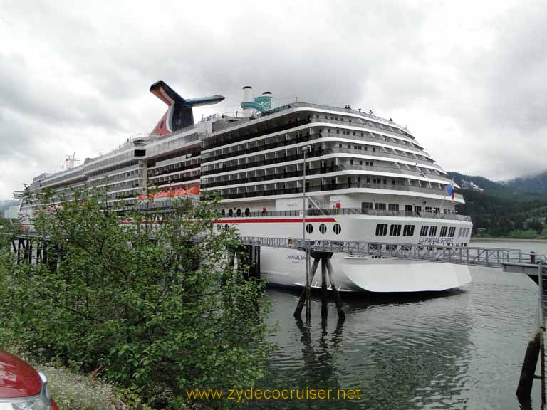018: Carnival Spirit in Juneau, Alaska