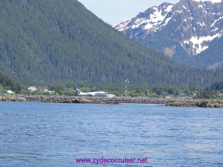 103: Sitka, AK Airport (SIT) - Alaska Airline Plane taking off 