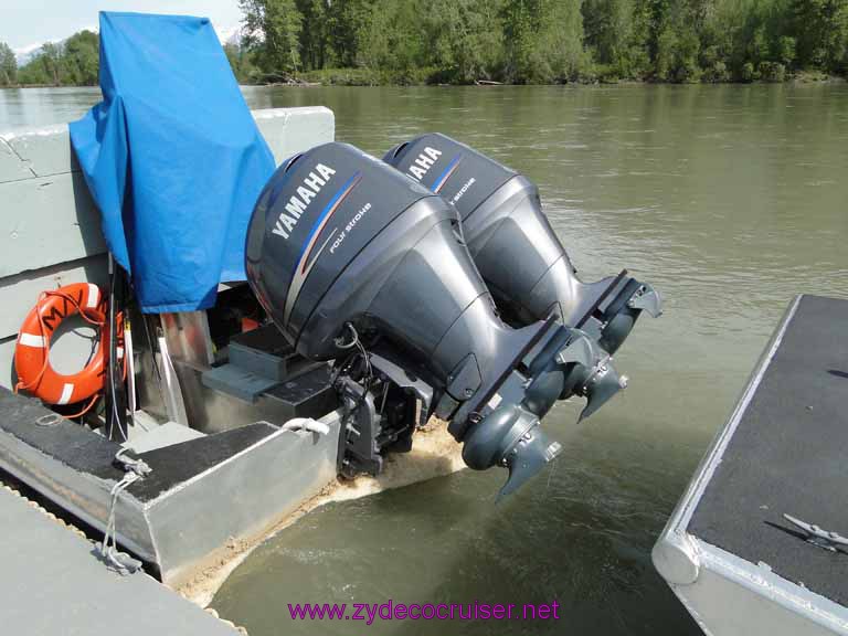 049: Carnival Spirit, Skagway, Alaska - Eagle Preserve Wildlife River Adventure - Jet Boat