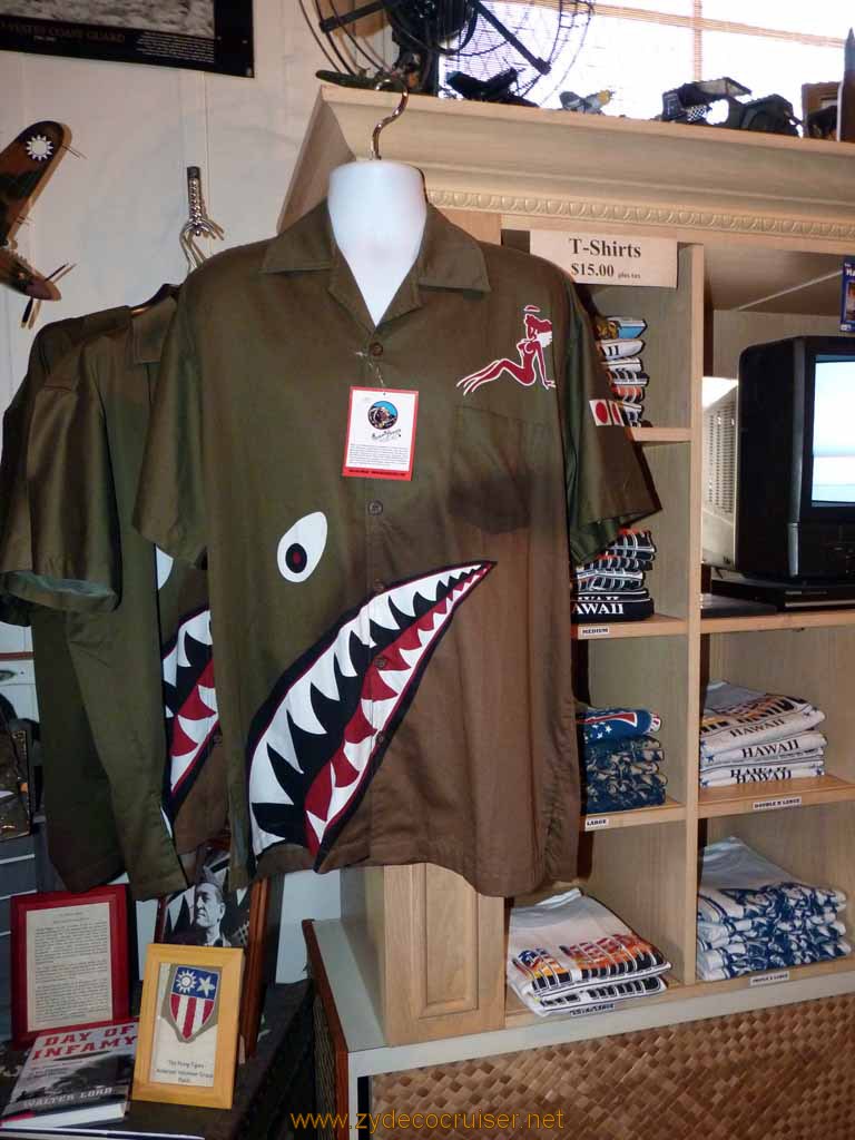 413: Carnival Spirit, Honolulu, Hawaii, Pearl Harbor VIP and Military Bases Tour, Home of the Brave Museum and Gift Shop,