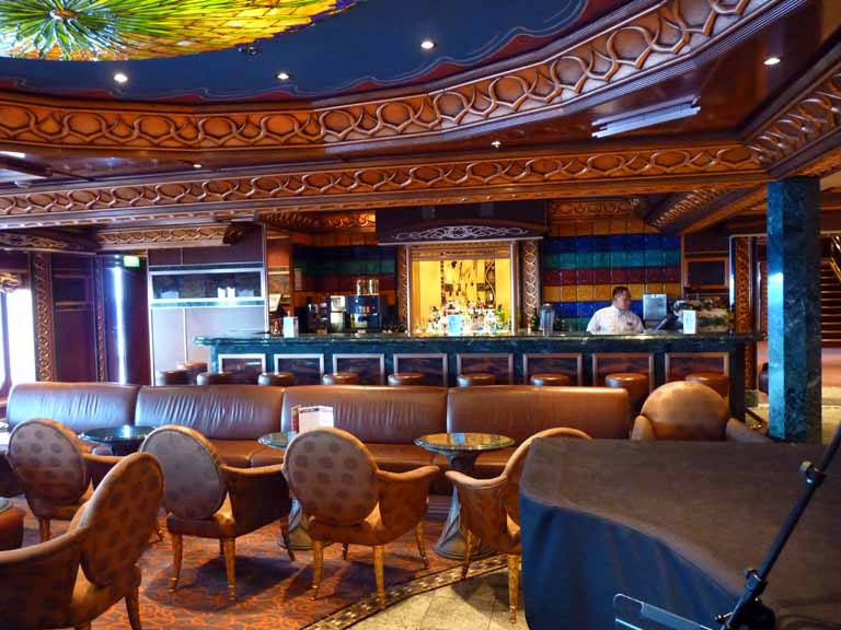 057: Carnival Spirit, Sea Day 2 - Deco Lounge