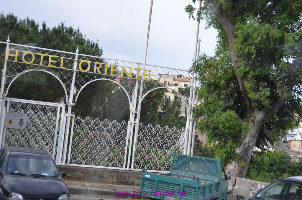 055: Carnival Sunshine Cruise, Naples, Leisurely Sorrento Tour, Hotel Orient,  