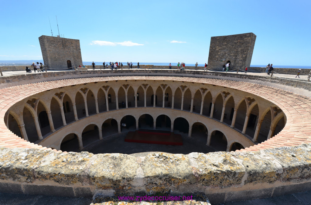 189: Carnival Sunshine Cruise, Mallorca, Bellver Castle, 