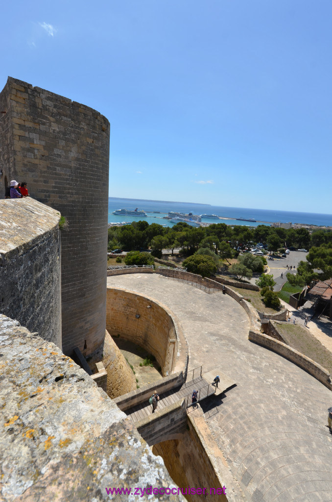 207: Carnival Sunshine Cruise, Mallorca, Bellver Castle, 