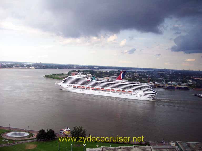 055: Carnival Triumph, Elizabeth Pictures, New Orleans, Triumph Sail Away