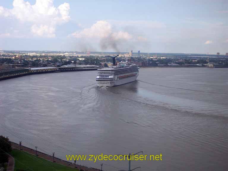 061: Carnival Triumph, Elizabeth Pictures, New Orleans, Triumph Sail Away