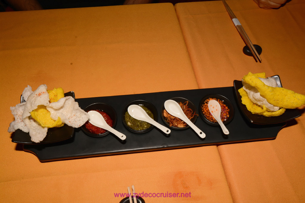 133: Carnival Vista Transatlantic Cruise, Sea Day 3, Ji Ji Asian Kitchen