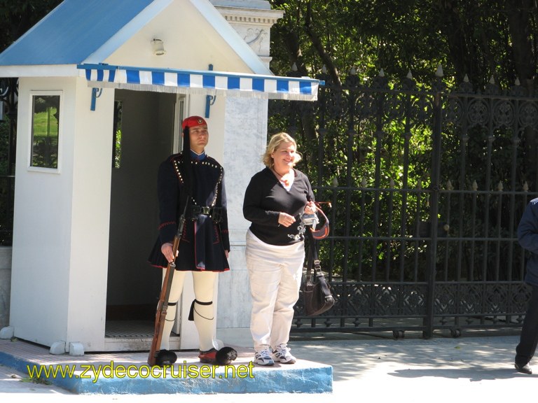 085: Carnival Freedom, Athens, Greece - Changing of the Guard