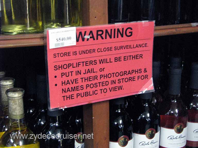 079: Carnival Freedom, Ocho Rios, General Food Supermarket