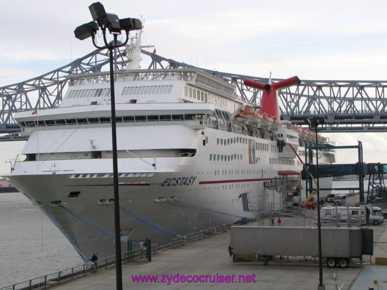 Carnival Ecstasy, New Orleans