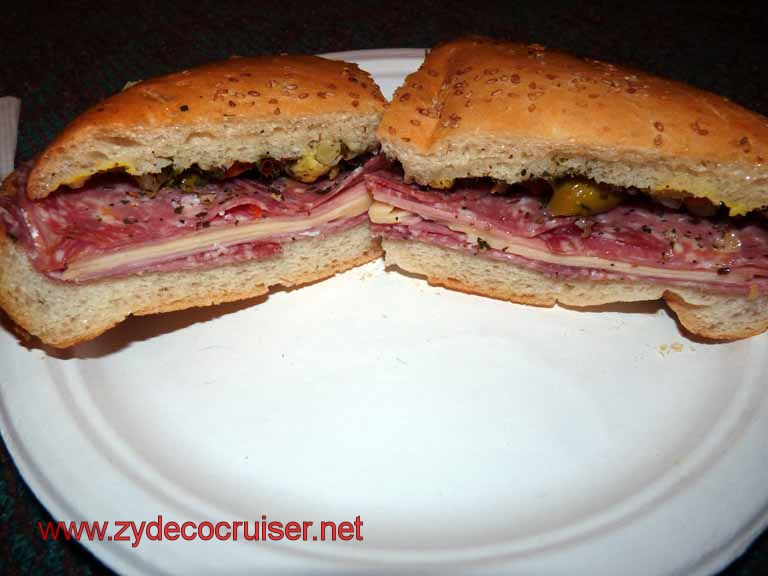 023: Central Grocery, New Orleans, LA - Muffuletta