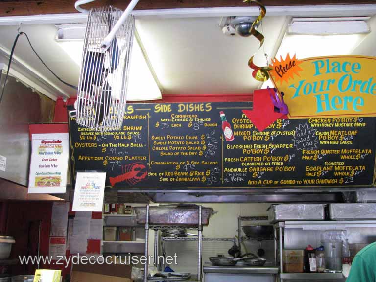 153: Carnival Pride, Long Beach, Sunseeker Hollywood/Los Angeles & the Beaches Tour: Los Angeles Farmers Market, The Gumbo Pot