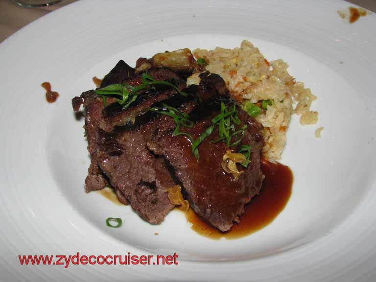 299: Carnival Splendor, Puerto Madryn, Braised Style Short Ribs from Aged Premium American Beef