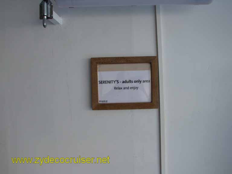 031: Carnival Splendor, South America Cruise, Fun Day at Sea, Serenity